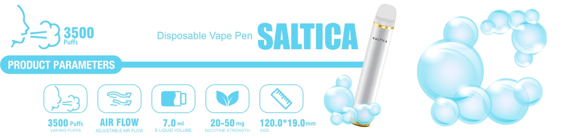 Saltica Bubble Gum Disposable Vape Pen Açıklama